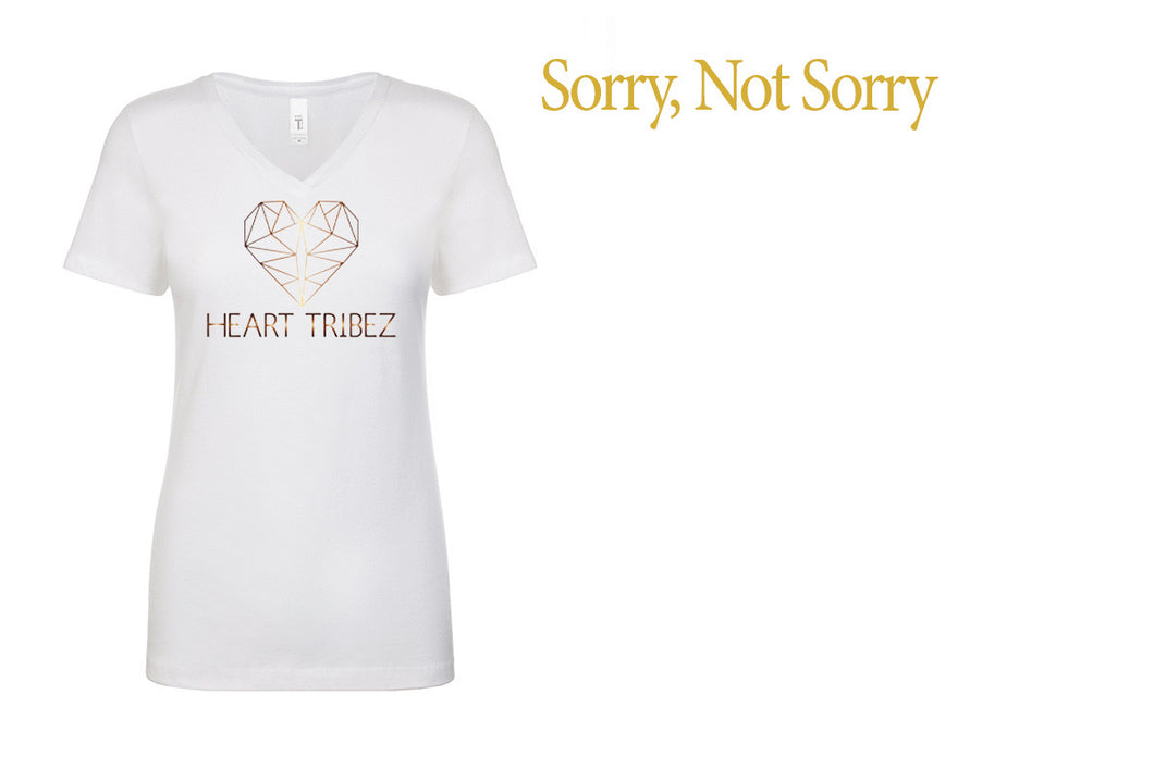 Sorry, Not Sorry Women's T - White